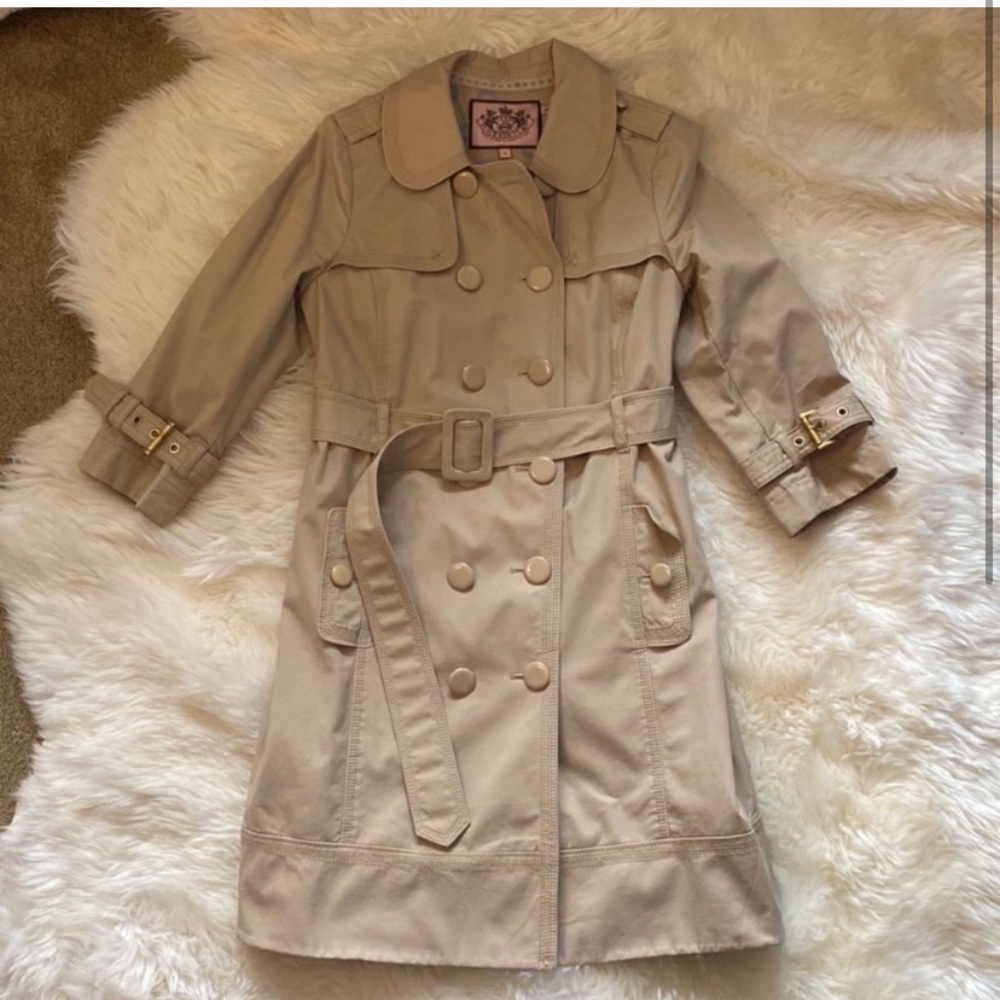 Juicy Couture Rain Coat Small